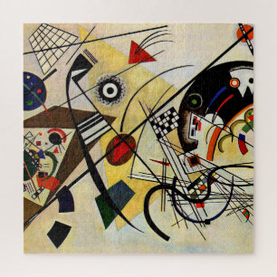 Puzzle Kandinsky - Transverse Line, abstract art