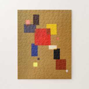 Puzzle Kandinsky Treize Rectangles peinture Abstraite