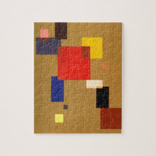 Puzzle Kandinsky treize rectangles soustraient la