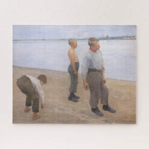 Puzzle Károly Ferenczy - Garçons lançant des cailloux