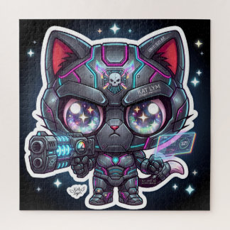 Puzzle Kat Lym Combat Protocol Mecha Cat