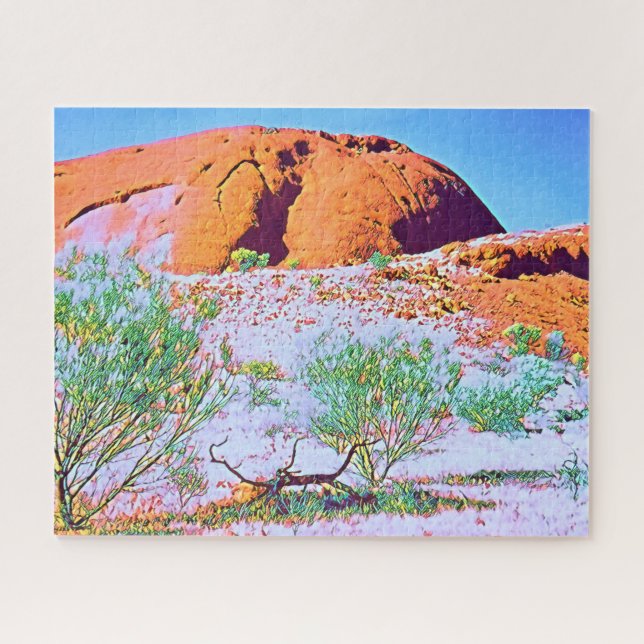 Puzzle Kata Tjuta Les Olgas Australie Centrale Voyage (Horizontal)