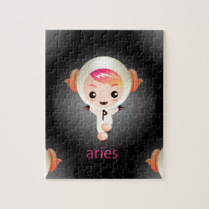 Puzzle kawaii aries