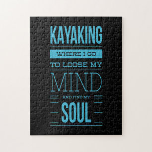 Puzzle Kayak Où Je Vais Perdre L'Esprit