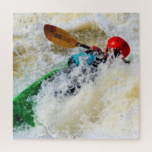 Puzzle Kayak Whitewater Adrenaline Rush - 20x20