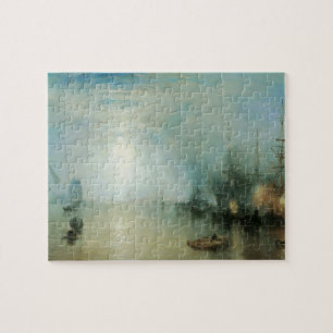 Puzzle Keelmen Heaving Coals, Clair de lune par Joseph Tu