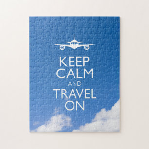 PUZZLE KEEP CALM ET TRAVEL