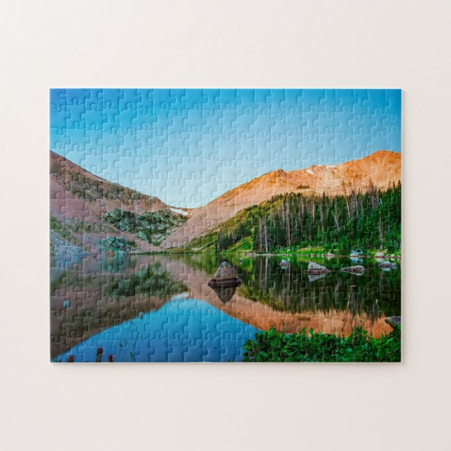 Puzzle Kelly Lake California. (Horizontal)