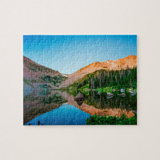 Puzzle Kelly Lake California. (Horizontal)