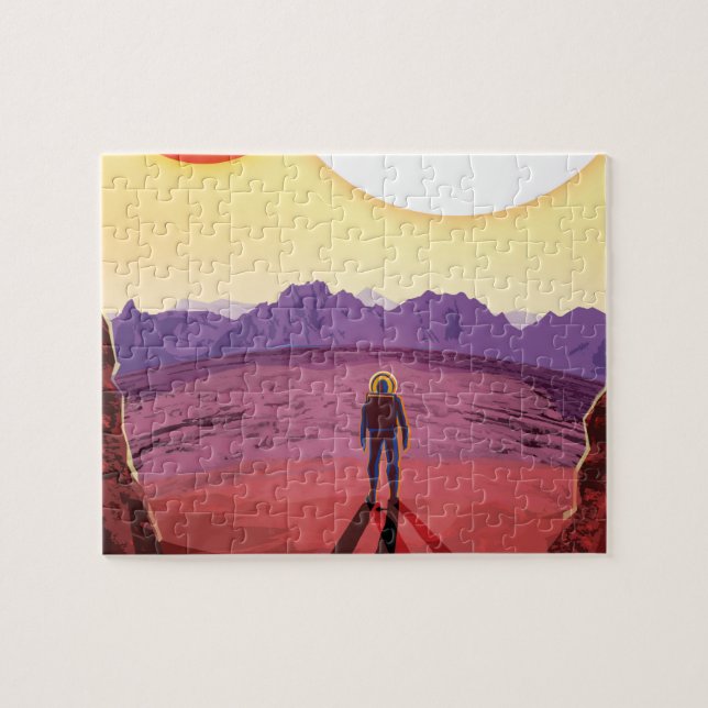 Puzzle Kepler Space Voyage Destination Planète Aventure (Horizontal)