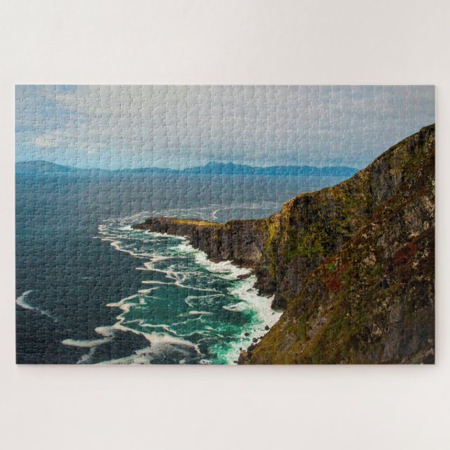 Puzzle Kerry Cliffs Portmagee Kerry Irlande. (Horizontal)