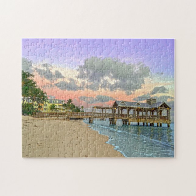 Puzzle Key West Florida. (Horizontal)