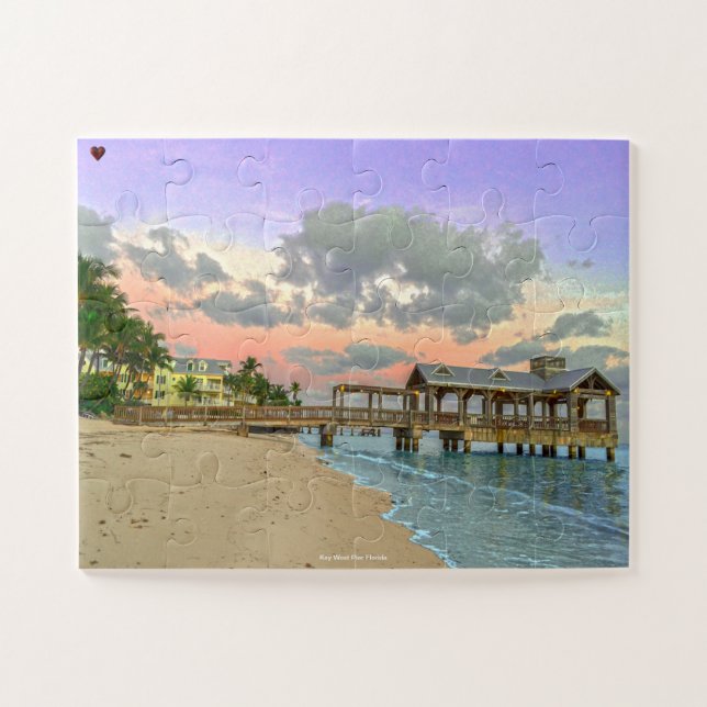 Puzzle Key West Pier Floride (Horizontal)