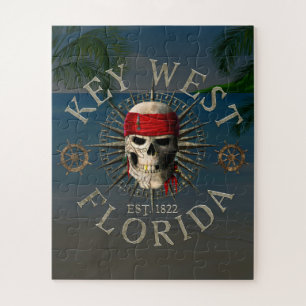 Puzzle Key West Pirate Skull
