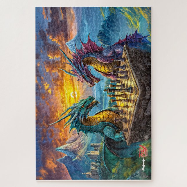 Puzzle King Me Design par Rich AMeN Gill (Vertical)