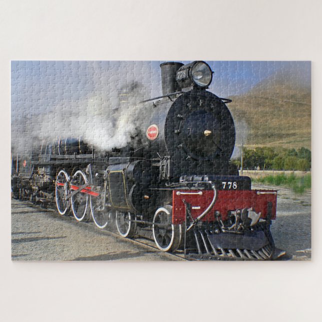 Puzzle Kingston Flyer Train South Island Nouvelle-Zélande (Horizontal)