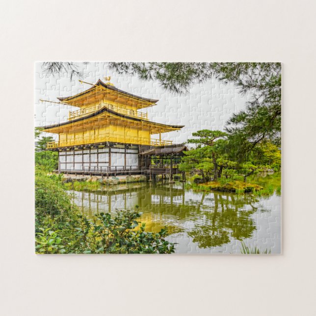 Puzzle Kinkaku-ji, le pavillon d'or, Kyoto (Horizontal)