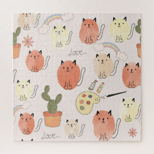 Puzzle Kitty Kitten Chats : Motif animal mignon