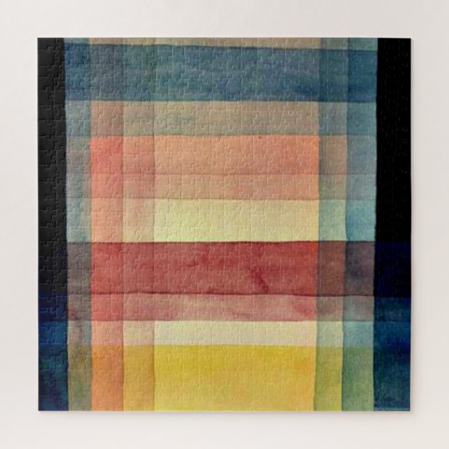 Puzzle Klee - Architecture de la plaine (Vertical)