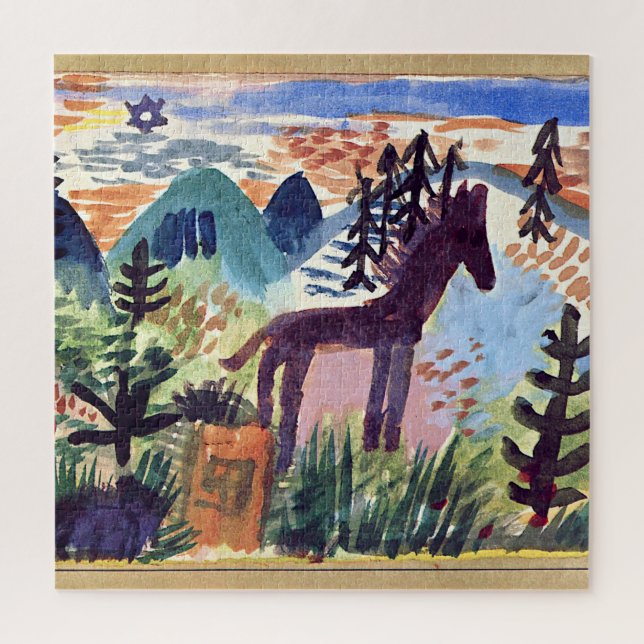 Puzzle Klee - Le Cheval (Vertical)