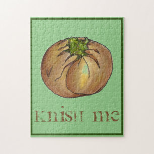 Puzzle Knish (Kiss) Me NYC Jewish Deli Spinach Knishes