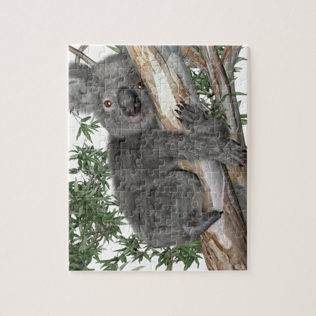 Puzzle Koala dans un arbre (Vertical)
