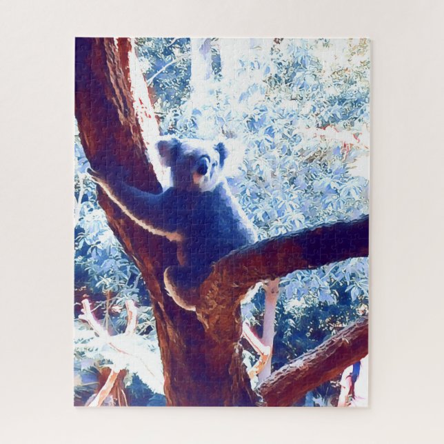 Puzzle Koala in tree animal Australie (Vertical)