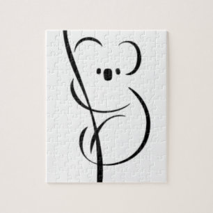Puzzle Koala minimaliste