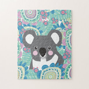 Puzzle Koala Tropical