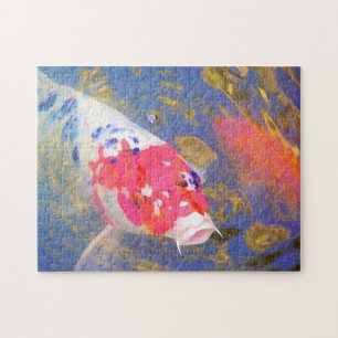 Puzzle Koi curieux