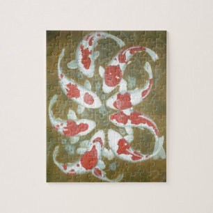 PUZZLE KOI FISH