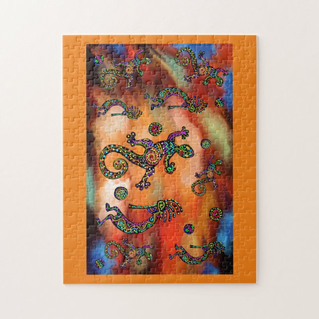 PUZZLE KOKOPELLI ART (Vertical)