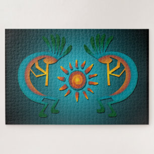Puzzle Kokopelli avec Sun 20" x 30"