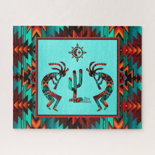 Puzzle Kokopelli Et Cactus