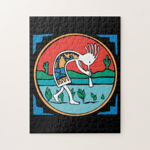 Puzzle Kokopelli indien indigène