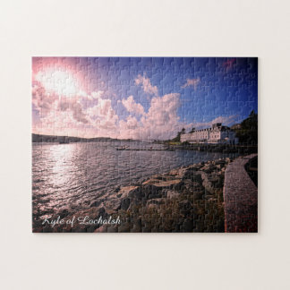 Puzzle Kyle de Lochalsh en Ecosse vers Skye