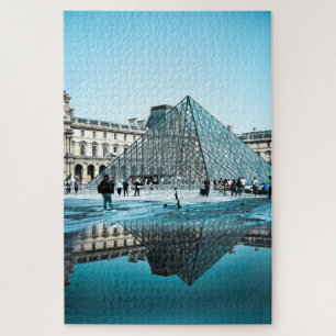 PUZZLE l Louvre Museum by day, Paris, France