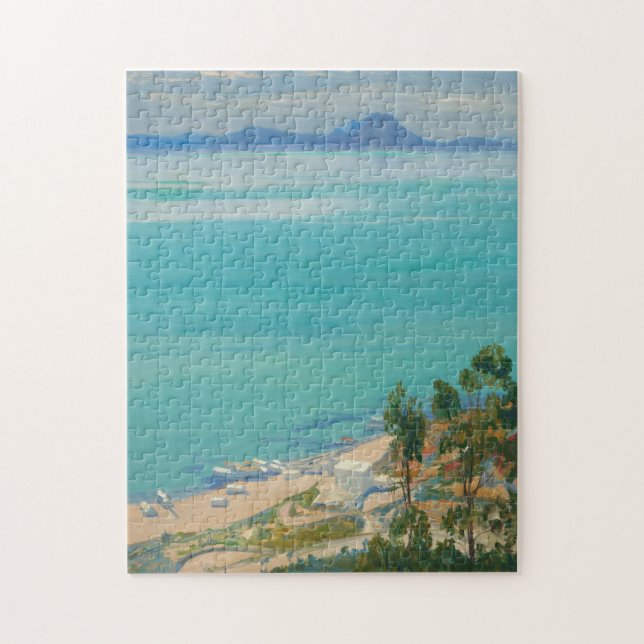 Puzzle La baie de Tunis, le matin | Sir John Lavery (Vertical)