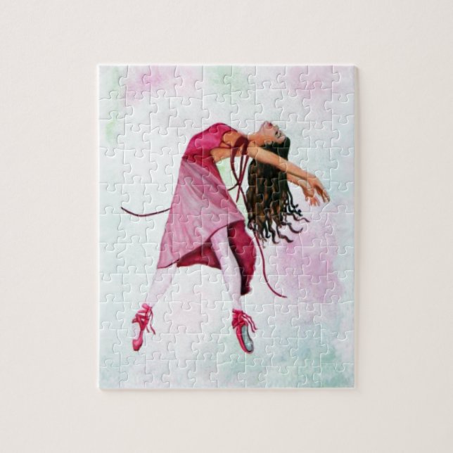 Puzzle La Ballerina rose (Vertical)