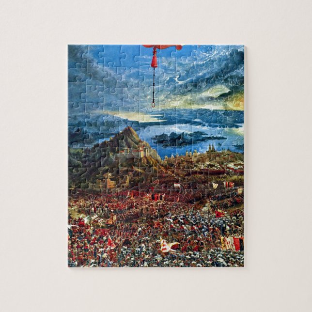 Puzzle La bataille d'Issus par Albrecht Altdorfer (Vertical)