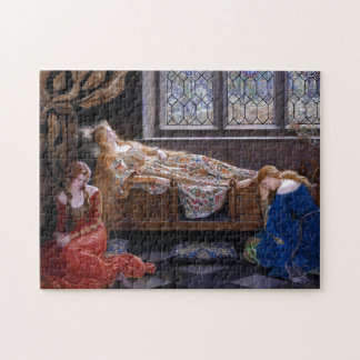 Puzzle La Belle au bois dormant, vers 1921 par John Colli
