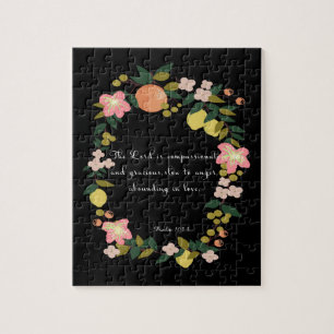 Puzzle La bible exprime l'art en vers - 163:8 de psaume