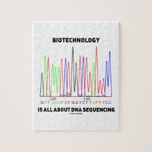 Puzzle La Biotechnologie, c'est le séquençage ADN