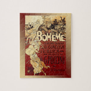 Puzzle La Boheme ~ Puccini Opera 1896 Poster ~