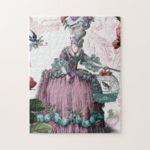 La cage aux oiseaux, Marie Antoinette inspirée