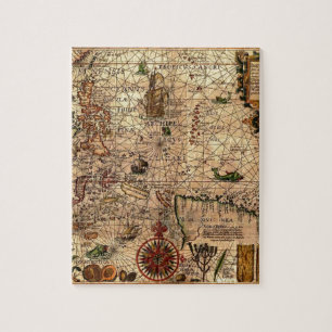 Puzzle la carte d'Asie du Sud-Est hictoric la plus