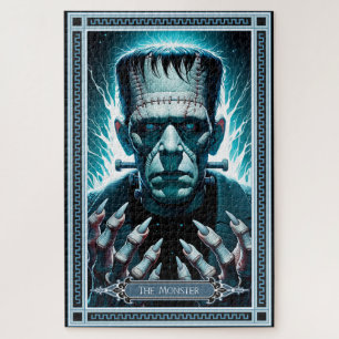 Puzzle La carte Monster Tarot de Frankenstein