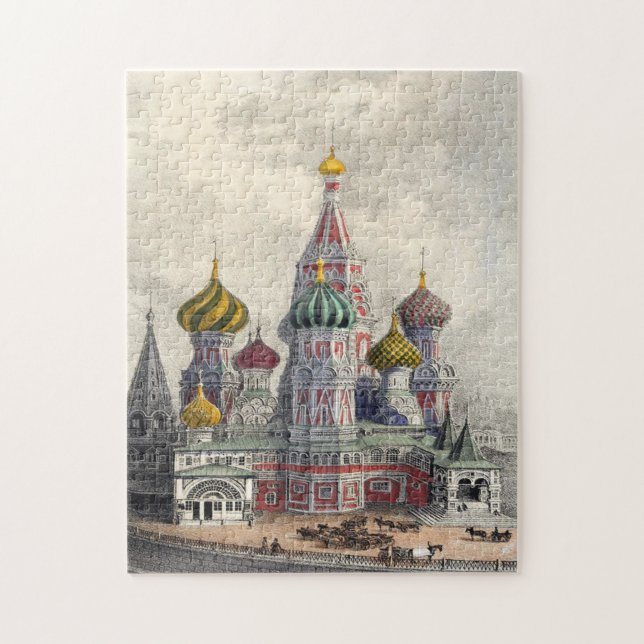 PUZZLE LA CATHÉDRALE DE SAINT BASIL, MOSCOU (Vertical)