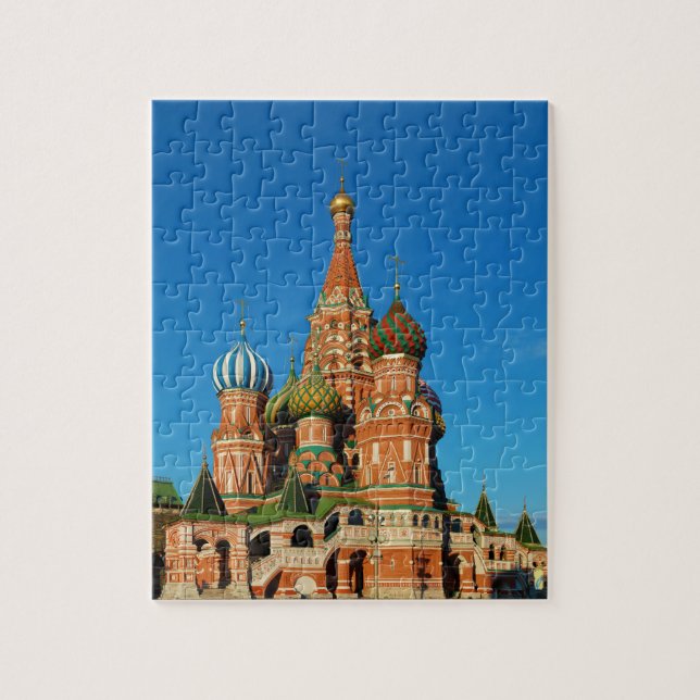Puzzle La cathédrale Moscou Russie de Basil de saint (Vertical)