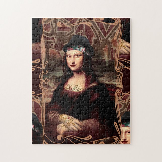 Puzzle La Chola Mona Lisa Mexicaine (Vertical)